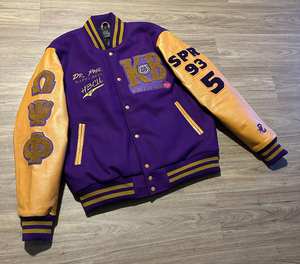 Produk Terlaris DCY 2024 Jaket Pria Logo Kustom, Jaket Varsity Kulit Kustom Model Letterman untuk Pria, Jaket Berkualitas Tinggi - Product Image 3