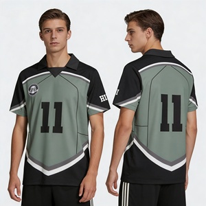 Maillot de football personnalisé en gros par sublimation, uniforme de football vierge, tenue d'entraînement et de match pour équipe, ensemble de sportswear respirant à séchage rapide - Product Image 3