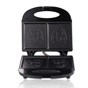 RAF Paw Pattern 2 Slices Plate Multifunctional Donut Sandwich <b>Maker</b> Toaster Panini <b>Waffle</b> Nut Sandwich <b>Maker</b> With Changeable Pla - Product Image 1