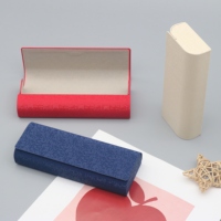 Étui rigide rectangulaire simple pour lunettes de soleil et de vue avec protection