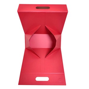 Customized <b>Foldable</b> Hard Leather Velvet Fabric Gift Magnetic Sealing Cover <b>Box</b> Fashion Festival Luxury Storage Packaging <b>Box</b> - Product Image 6