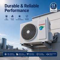 Climatiseur Inverter Split Type Haute Capacité Changhong 9000 12000 18000 24000 36000 BTU avec Pompe à Chaleur et Contrôle par Application WiFi CE
