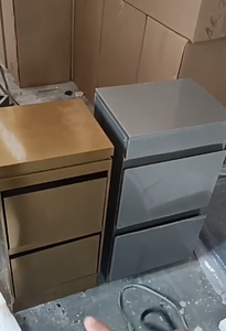 Meuble de rangement en acier inoxydable pour outils de coiffure, étagère de rangement pour salon de coiffure, armoire à outils de coupe de cheveux, rangement spécial - Product Image 2