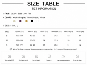 Maglia a maniche lunghe da donna con scollo rotondo, vestibilità slim, elasticizzata, basic, a strati, in maglia morbida, con <span class=keywords><strong>reggiseno</strong></span> integrato - Product Image 5