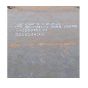 แผ่นเหล็กทนทานต่อการสึกหรอ Ansteel Nm400 หนา 16 มม. ขนาด 2000x8000 มม. สำหรับงานก่อสร้าง พร้อมบริการตัด - Product Image 1