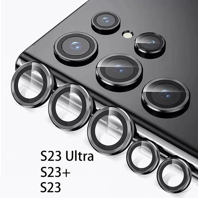 Mobile Phone 3D 9H Tempered Glass Camera Lens Protector for Samaung S24 23 ULTRA PLUS Pro Max Camera Lens Protector Film