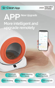 Lettiera per Gatti Autopulente da 65L con Controllo APP, Toilette Intelligente per Gatti Q-clean OEM ODM Rimovibile - Product Image 5