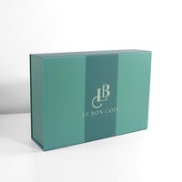 Caja de Regalo Magnética Moderna y de Lujo al por Mayor con Grabado, Laminado Mate, Materiales Reciclados, Tamaño y Color Personalizados