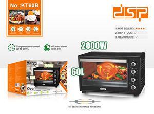 Forno Tostapane DSP Multifunzione 60L Grande Capacità Forno a Microonde Tostapane Elettrico per <span class=keywords><strong>Cucina</strong></span> - Product Image 4