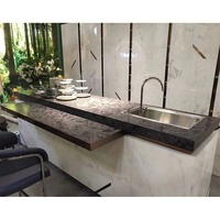 Plaqueuse en pierre à marbre naturelle de 2mm, cristal ultra fin et Flexible