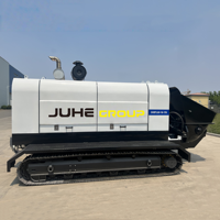 Pompe à béton sur chenilles mobile JIUHE DHBTL 60 80 pour projets de construction