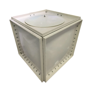 Fiberglass GFRP FRP Water tank for Custom Sizes OEM ODM Projects Technical Support Direct Factory Water Supply Station FT-WT4 - Product Image 5