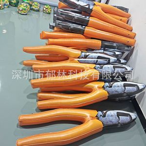 Custom Inflatable Pliers Model Tool Prop Orange 6-8 Ft Digital Printing Water Resistant <b>Manual</b> <b>Pump</b> Advertising Inflatables - Product Image 4