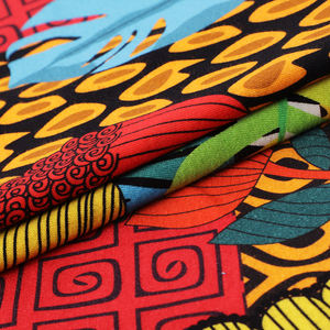 100% <span class=keywords><strong>viscose</strong></span> biologique 21S tissu de jersey unique à impression numérique de poids moyen pour vêtements africains - Product Image 4