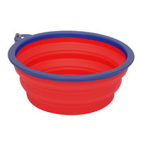 Personnalisable Voyage Portable Chien Bol Pliable Silicone Chien Bol Nourriture Eau Pliable Tpe Chien Bols Pliant Alimentation