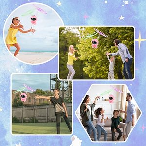 Prix de gros Jeux d'astronautes volants Jouet lumineux pour enfants Hélicoptère à suspension à induction Avion contrôlé à la main pour les tout-petits - Product Image 3