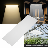 Panneau optique de polycarbonate de feuille de diffuseur de lumière de PC de haute qualité pour des lumières de panneau de LED et des boîtes de publicité