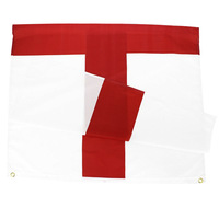 12x18 Poliéster Inglaterra St. George's Cross Country Car Window Banderas Gráfico impreso digital