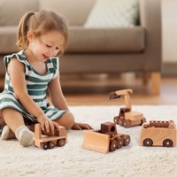 Juguete Educativo de Madera de Primera Calidad, Modelo de Coche Creativo, Decorativo, para Niños y Niñas