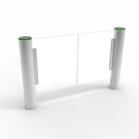 Sistema de Control de Acceso con Motor sin Escobillas de Acero Inoxidable 304, Código QR, RFID y Reconocimiento Facial, Protección IP65