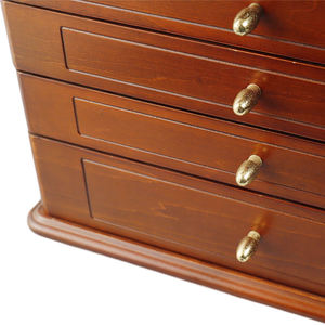 Matte Rectangle Modern Large Capacity Wooden Jewelry <b>Box</b> for Bracelets Necklaces Earrings <b>Storage</b> Treasure <b>Chest</b> - Product Image 4