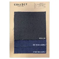 Woven Custom 10 Oz Natural Denim Fabric With Slubby Speckle Surface