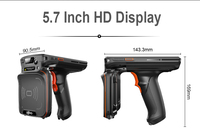 Computadora Móvil DT50U para la Industria Logística, Motor de Escaneo de Códigos de Barras 1D/2D, Procesador Octa-Core, Sistema Operativo Android, Pantalla Completa de 5.7 Pulgadas, IP67