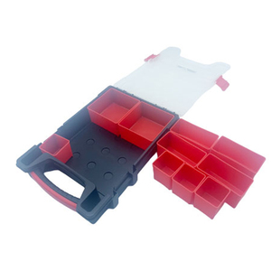 Boîte à outils en plastique rigide personnalisée avec compartiments, étanche, valise, conteneur - Product Image 5