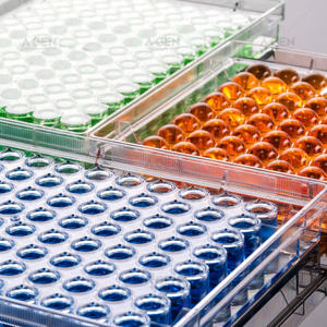 Lab malzemeleri Microtiter mikroplaka 96 laboratuvar testi için düz alt iyi Elisa plaka - Product Image 3