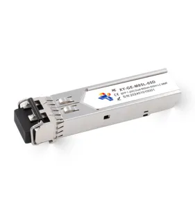1.25G Dual 550m 850nm LC DDM Optical Transceiver MMF SFP Module Compatible With All Mainstream Brands