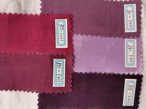 145gsm 14*14 vêtements de couture 100 tissus tropicaux lin naturel pur matériel en gros Stock 100% lin tissu <span class=keywords><strong>français</strong></span> - Product Image 6