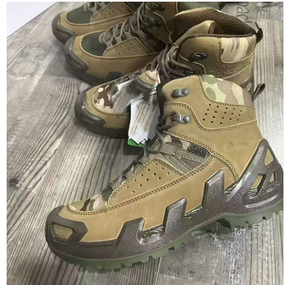 Botas Tácticas de Senderismo de Corte Medio Personalizadas TSB07, Color Verde Oliva, Botas de Senderismo AK, Botas Cortas - Product Image 4