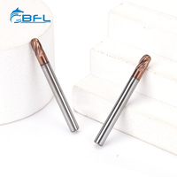 BFL de carburo sólido 6 flautas Ball Nose End Mill router bits cnc