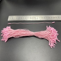 20cm rose Nylon étiquette volante corde haute exportation Nylon vêtements accessoires bijoux vêtements et étiquettes volantes en plastique