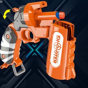 Trẻ Em Ngoài Trời Chơi Trò Chơi Bắn Súng Trẻ Em Dài Khoảng Cách Biến Dạng Đồ Chơi Súng Mềm Bullet Launcher - Product Image 2