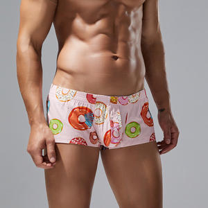 FF3634 Boxer drôle pour hommes en vrac Relax Cotton Trunks Shorts Sous-vêtements Underpant Comfort Hommes Boxer Shorts - Product Image 5