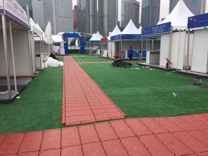 Pavimentazione Modulare Portatile <span class=keywords><strong>per</strong></span> <span class=keywords><strong>Esterni</strong></span>, Protezione del Manto Erboso, Pavimento <span class=keywords><strong>per</strong></span> Eventi con Canale <span class=keywords><strong>per</strong></span> Palco - Product Image 5