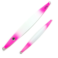 200g lumineux naufrage lent métal gabarit leurre artificiel dur appât pêche en eau salée leurre usine en Stock