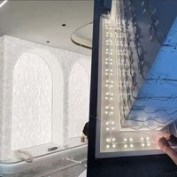 Module de boîte à lumière LED DC24V 68 * 68mm 4W Blockchain IP20 3000K 5000K 10000K SMD2835 Lentille Réflexion Diffuse Signalisation Publicitaire Lumineuse