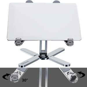 Support d'ordinateur portable en alliage d'aluminium à refroidissement par air, radiateur pour tablette PC, technologie de pointe de science-fiction, vente chaude - Product Image 5