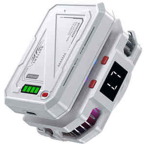 TH10 เครื่องทำความเย็นโทรศัพท์มือถือแบบเซมิคอนดักเตอร์ แบตเตอรี่ 5000mAh ให้พลังทำความเย็นแบบน้ำแข็งที่ยาวนาน ปรับระดับความเย็นได้ พร้อมแม่เหล็กและคลิปหนีบสำหรับเล่นเกมบนโทรศัพท์ - Product Image 1