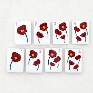 Fichas <span class=keywords><strong>de</strong></span> Mahjong Americanas con Temática del <span class=keywords><strong>Mago</strong></span> <span class=keywords><strong>de</strong></span> <span class=keywords><strong>Oz</strong></span>, Juego <span class=keywords><strong>de</strong></span> Mahjong Americano Clásico con Historia <span class=keywords><strong>de</strong></span> Cuentos, Fichas <span class=keywords><strong>de</strong></span> Mahjong Arcoíris Blancas y Ruby Slipper - Product Image 2