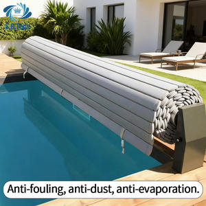 Cubierta <span class=keywords><strong>para</strong></span> <span class=keywords><strong>Piscina</strong></span> de Policarbonato Transparente Water Crown, con Protección UV, <span class=keywords><strong>para</strong></span> Jardín, Villa, Paisajes, Práctica y Segura - Product Image 3