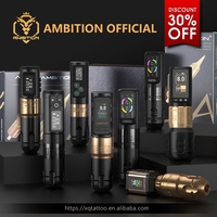 Ambition Fabricant officiel Machine à tatouer Stylo Pistolet Professionnel Fournitures de tatouage Équipement Personnalisé Vente en gros Service VIP