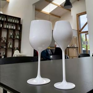 Copas de Champán Blancas, Rosas y Doradas Personalizadas de 130 ml (4.3 oz), Libres de BPA, en Oferta, Copas de Vino Tinto de Plástico PS para Fiestas y Bodas - Product Image 4
