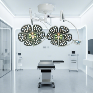 Lámpara Quirúrgica LED para Hospital, Luz de Teatro sin Sombra, Equipo Veterinario, Montada en Techo, Móvil y Portátil - Product Image 1