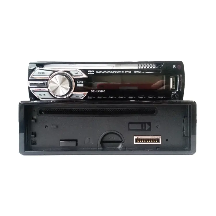 one din detachable panel car DVD radios With FM transmitter