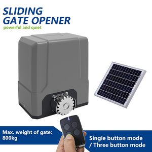 Motore per Cancello Scorrevole DC 24V, Apriporta Scorrevole a Carica Solare per Villa, Operatore Automatico Elettrico per Cancello <span class=keywords><strong>Mobile</strong></span> WIFI 800Kg - Product Image 4