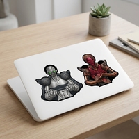 Autocollants personnalisés Manga DBZ Vegeta Motion Sticker Lenticulaire 3D Autocollant Anime pour la décoration murale de la chambre