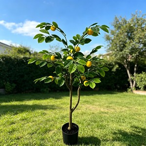 Árbol de Limón Artificial, Árbol Artificial, Árbol de Frutas Artificial, Árbol de Limón - Product Image 4
